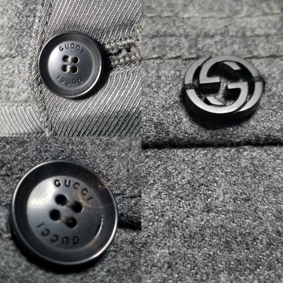 Gucci Wool and Cashmere Gray Pencil Skirt 44 8 - Picture 7 of 7